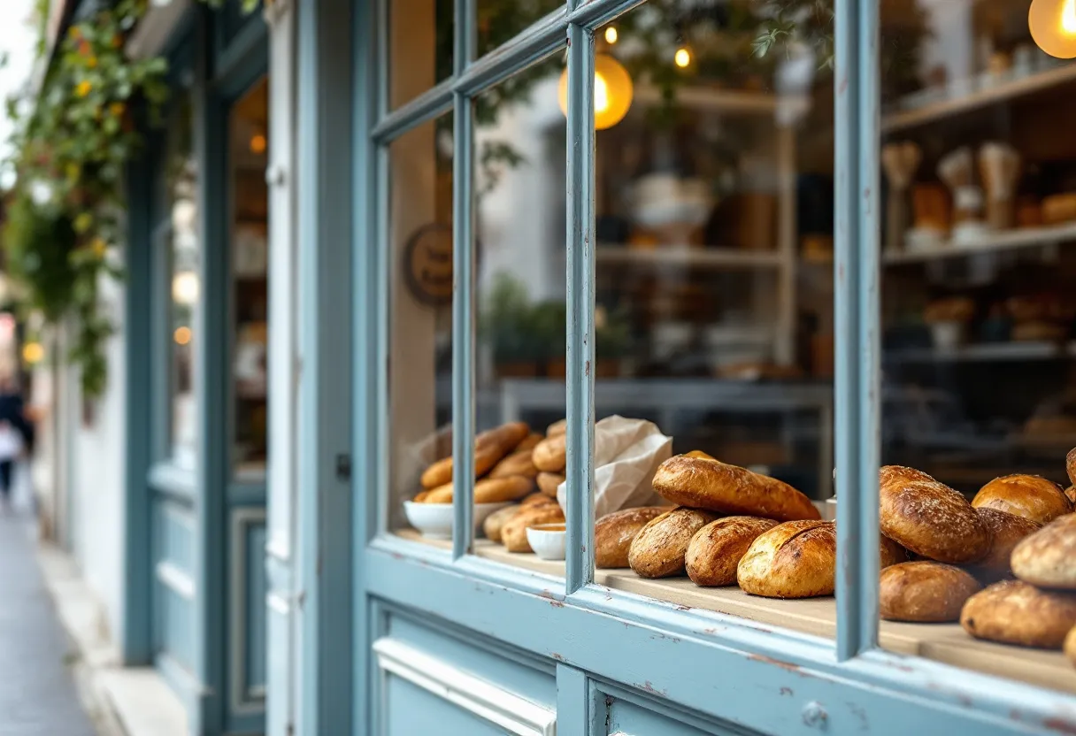 Boulangerie de quartier en pied d'immeuble, commerce de proximité concerné par une indemnité de remplacement